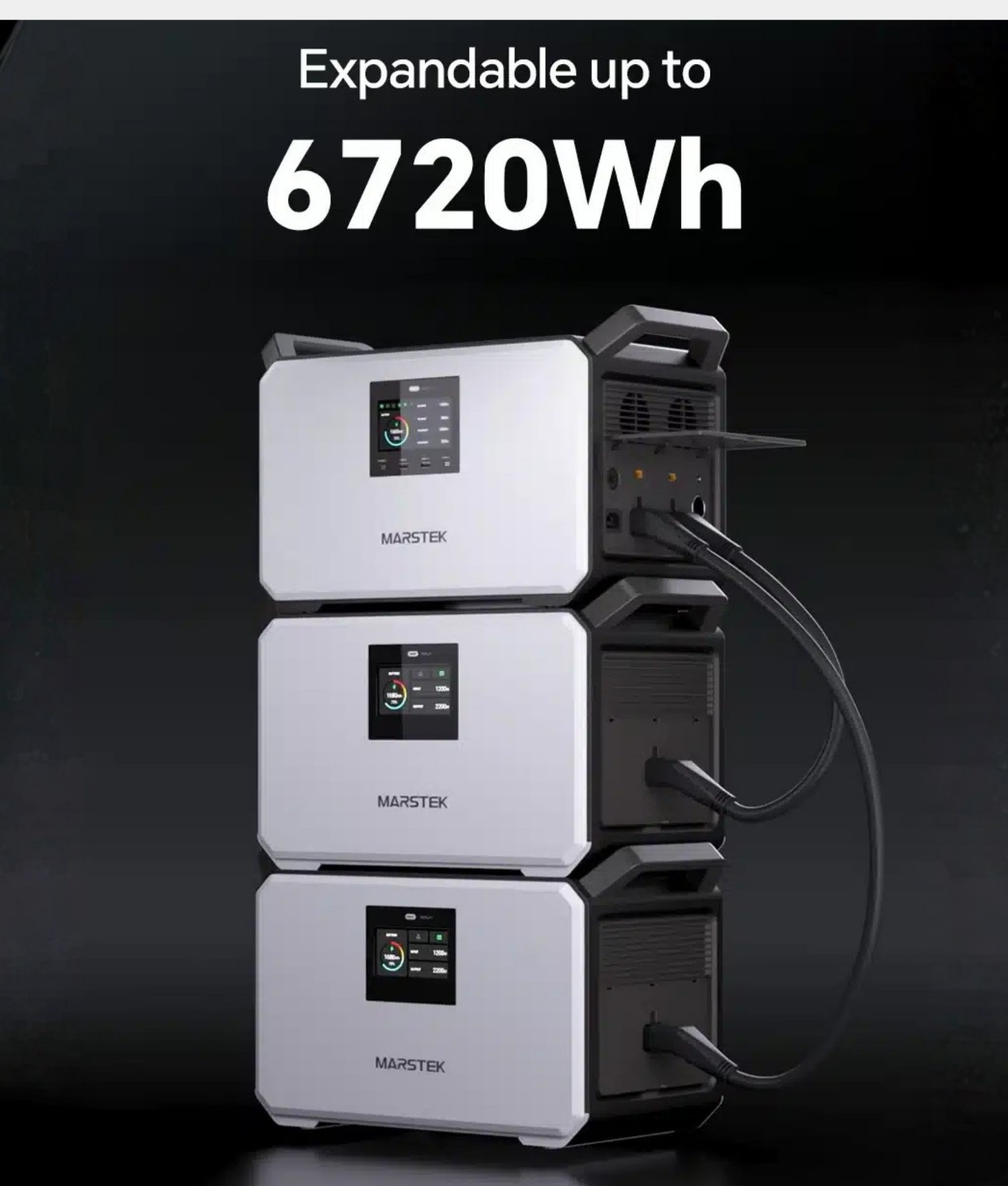 Marstek M2200 – Portable Power Station 2,24 KWH | Complete Energie Opslag | Noodstroom