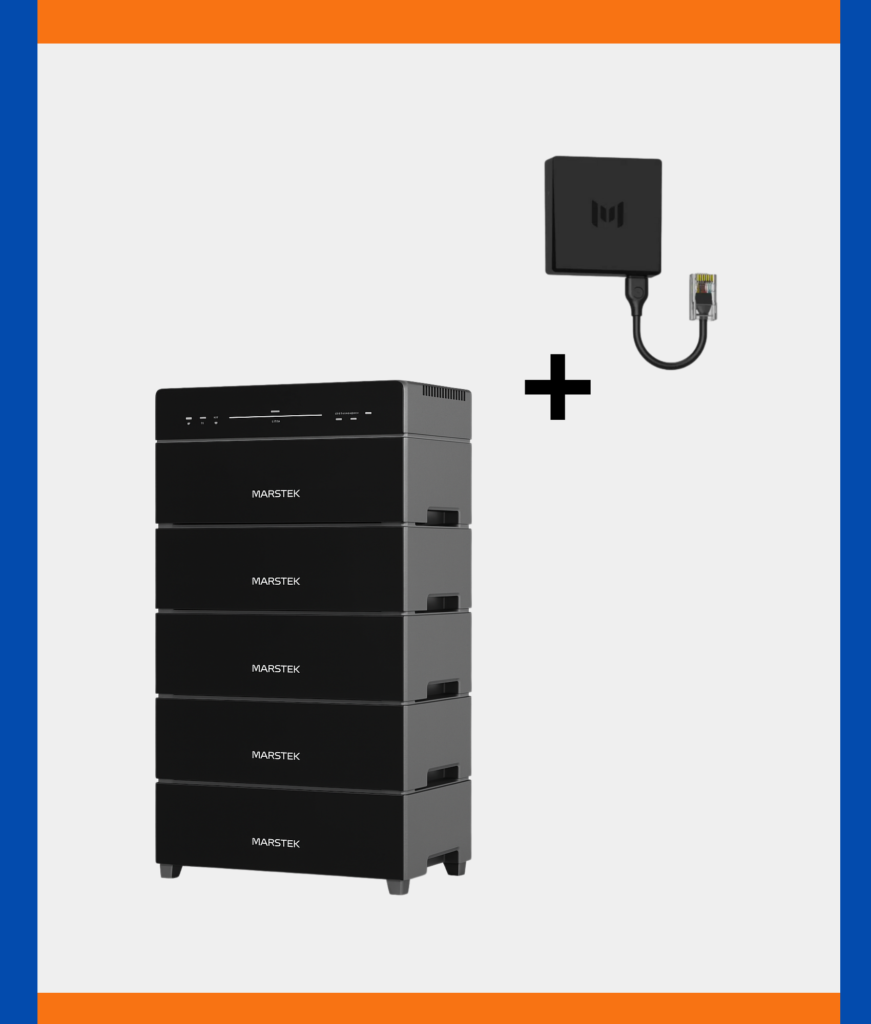 Marstek Venus A | 10 60 kWh Plug Play Thuisbatterij | Energie Opslag | Modulair Uitbreidbaar