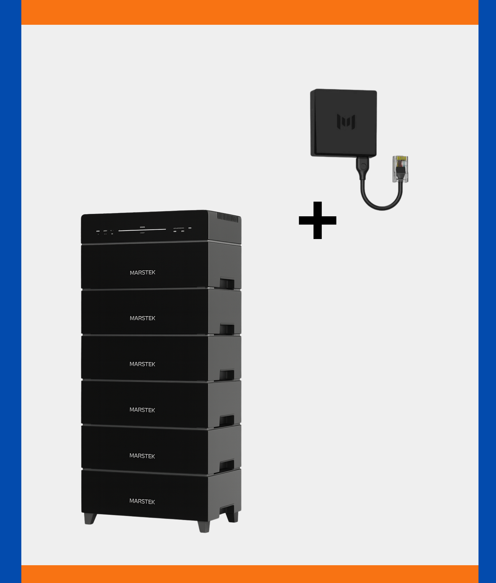 Marstek Venus A | 12,72 kWh Plug Play Thuisbatterij | Energie Opslag | Modulair Uitbreidbaar | P1 Sturing